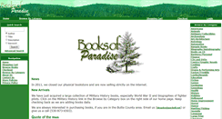 Desktop Screenshot of booksofparadise.net
