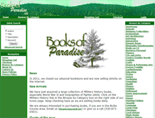 Tablet Screenshot of booksofparadise.net